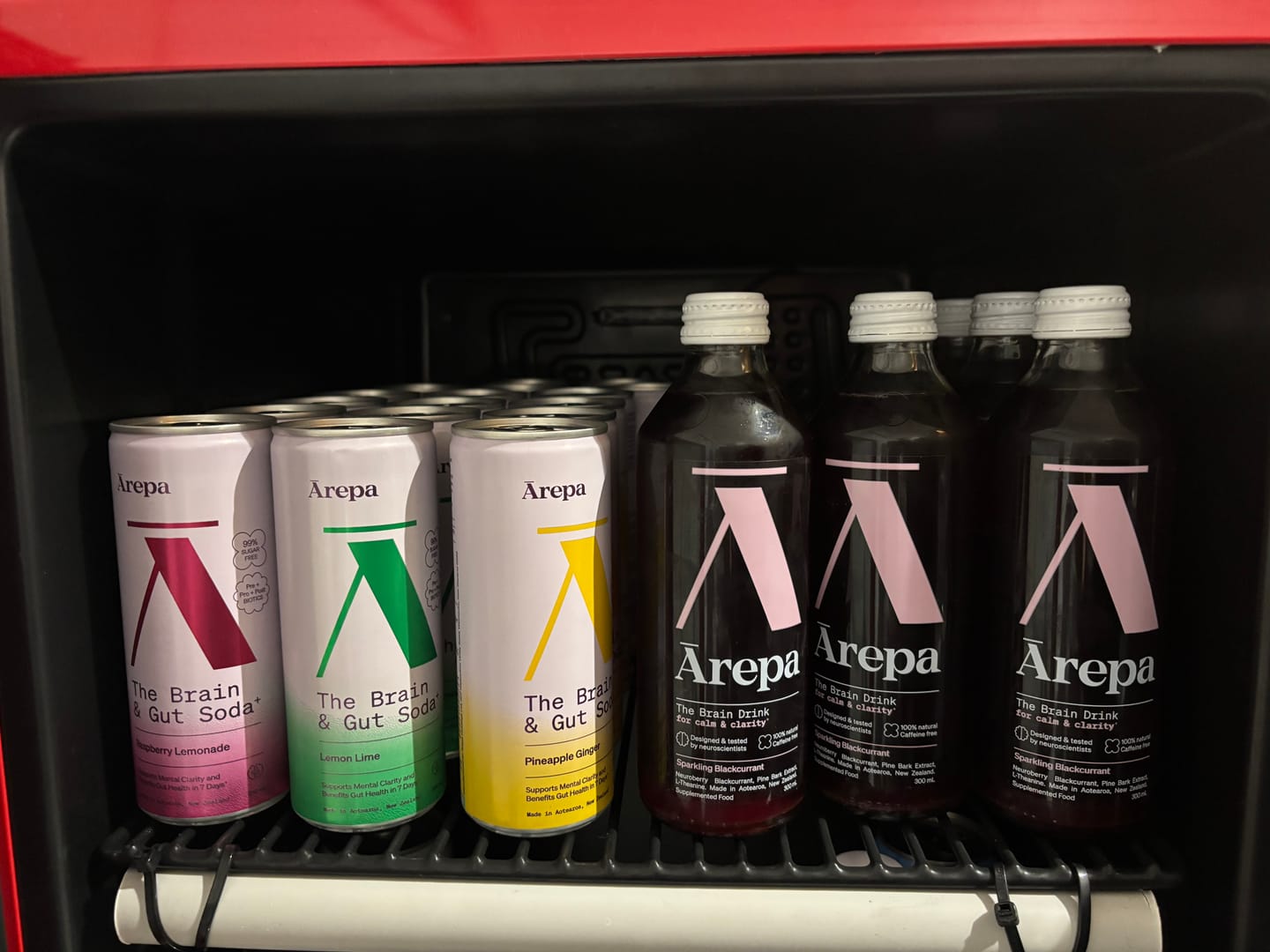 Customer photo review of The Brain & Gut Soda⁺ Raspberry Lemonade