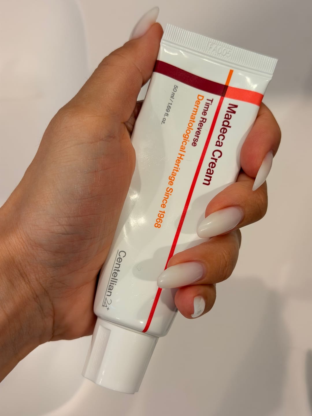 Customer photo review of Ādu nostiprinošs krēms Centellian24 Madeca Cream Time Reverse Season