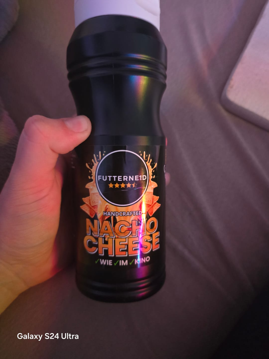 Customer photo review of NACHO CHEESE Sauce 500ml