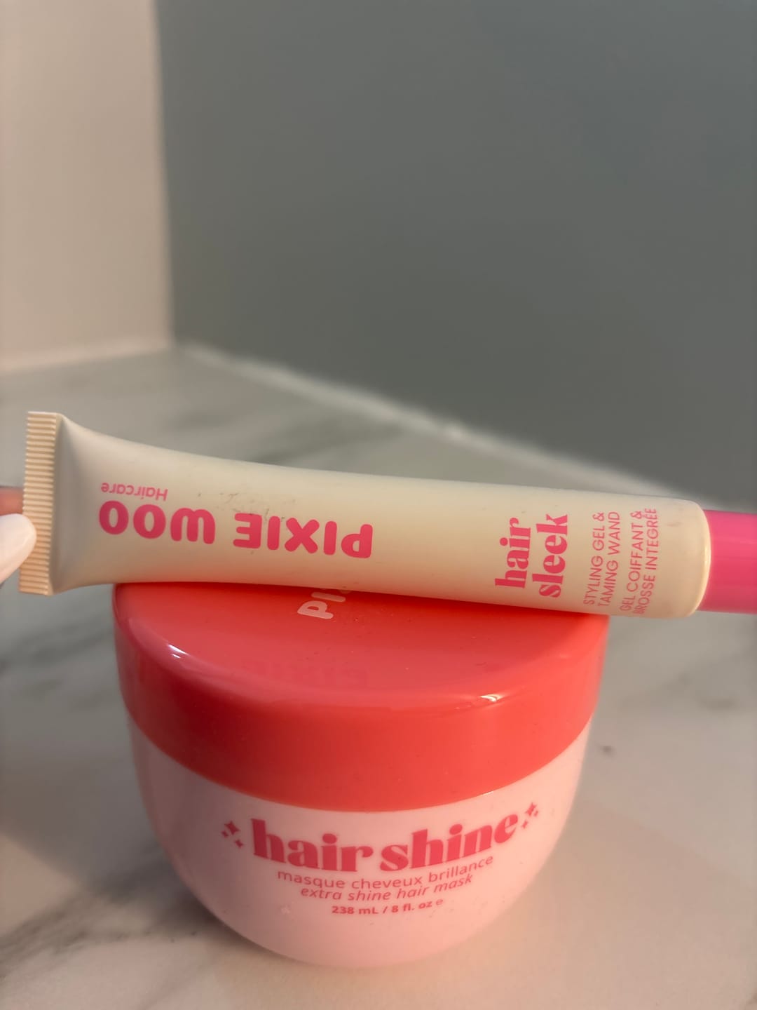 Customer photo review of Extra shine hair mask - Coco Cherry