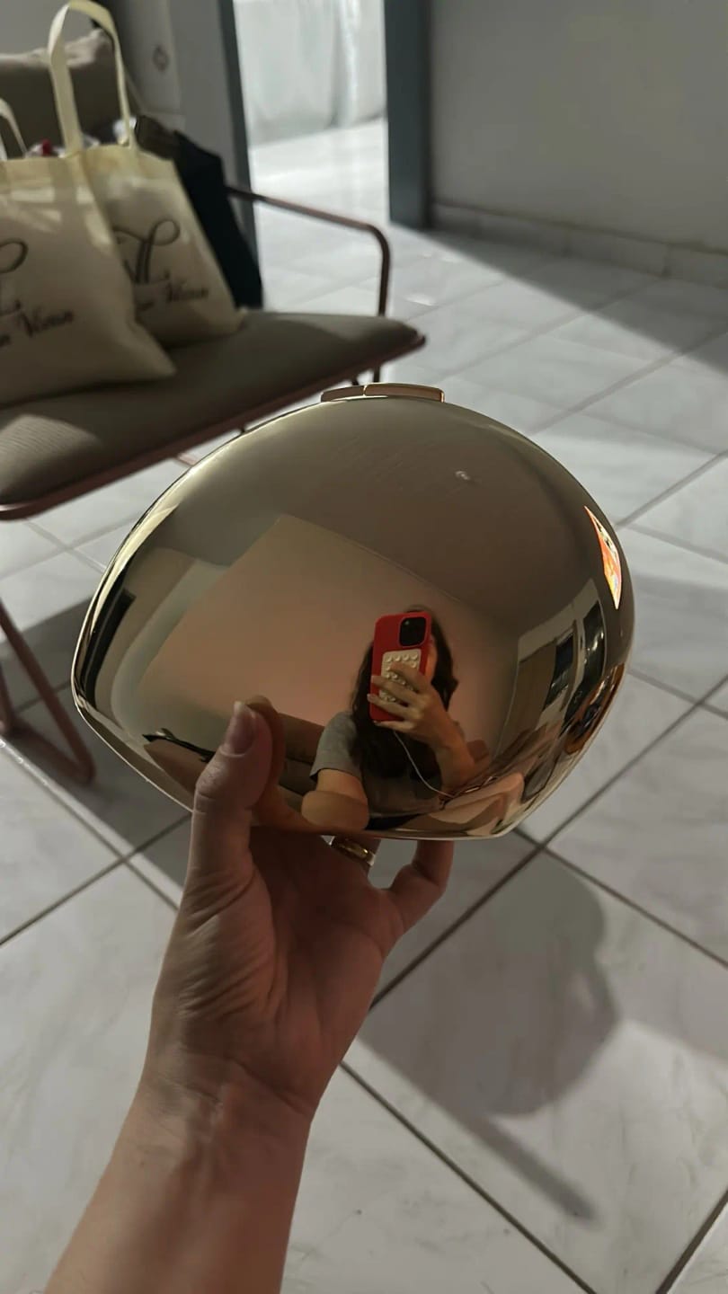 Customer photo review of Celeste Shell Shape Evening Clutch
