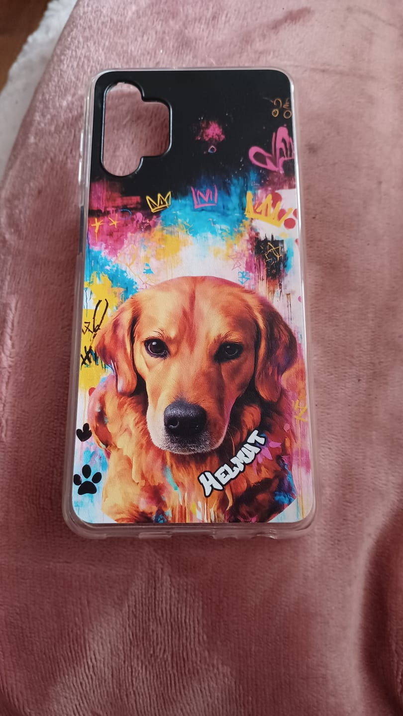 Customer photo review of Personalisierte Handyhülle - Graffiti