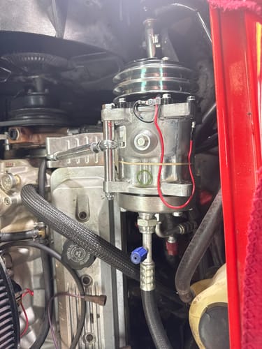 Customer photo review of Heater Hose Skin Kit -Carbon Fiber/Kevlar