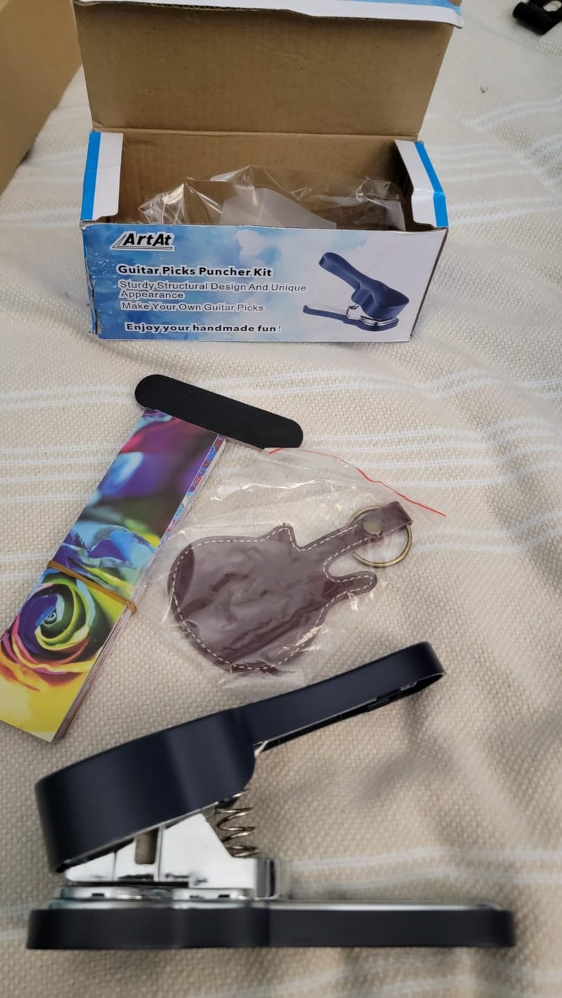 Customer photo review of Guitar Pick Punch