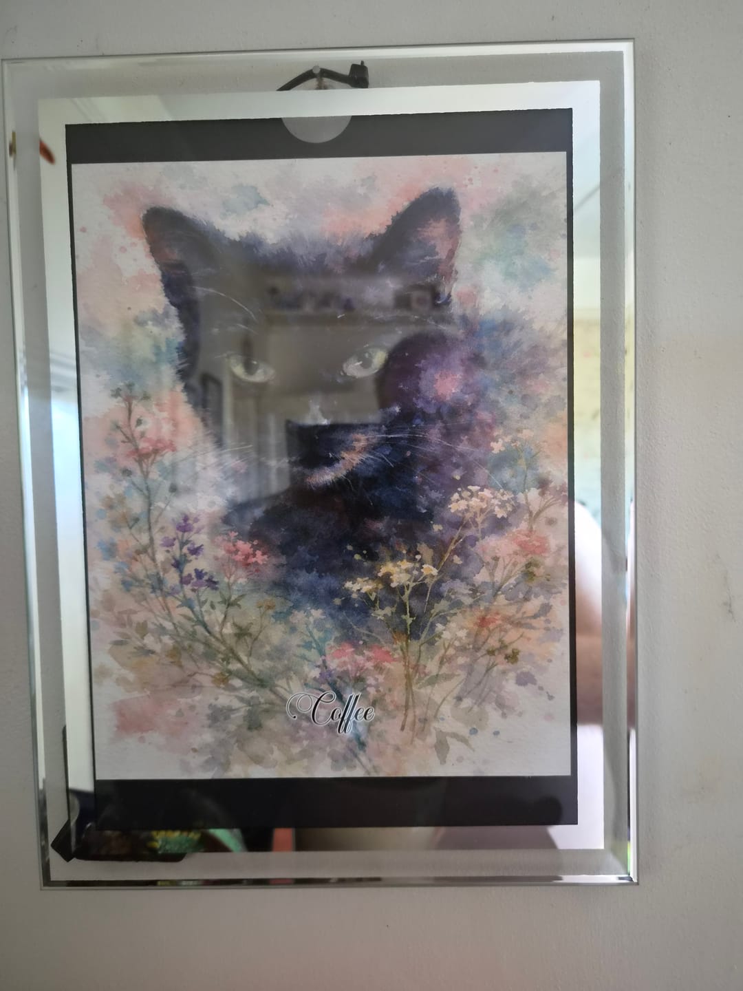Customer photo review of Watercolour -  Personalised Poster