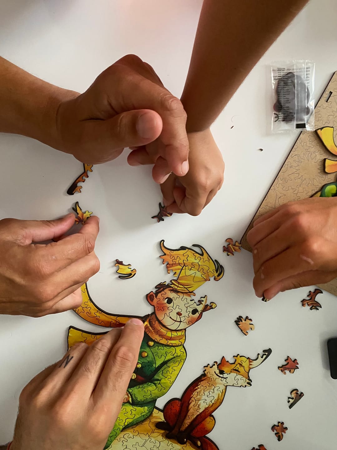 Customer photo review of Küçük Prens - Ahşap Puzzle
