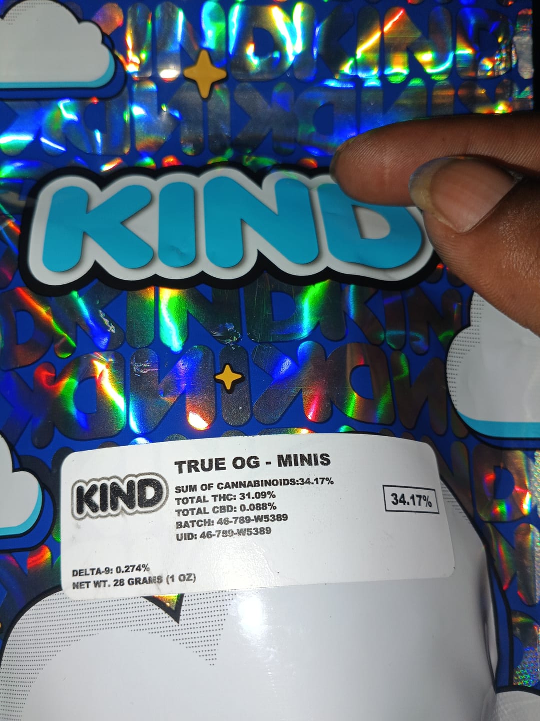 Customer photo review of Blue Dream - Minis - 14 Grams - Sativa