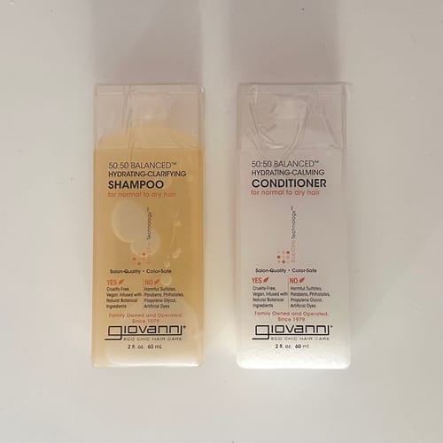 مراجعة بالصور من عميل لمنتج Giovanni 50:50 Balanced Hydrating Calming Hair Conditioner - 60ml