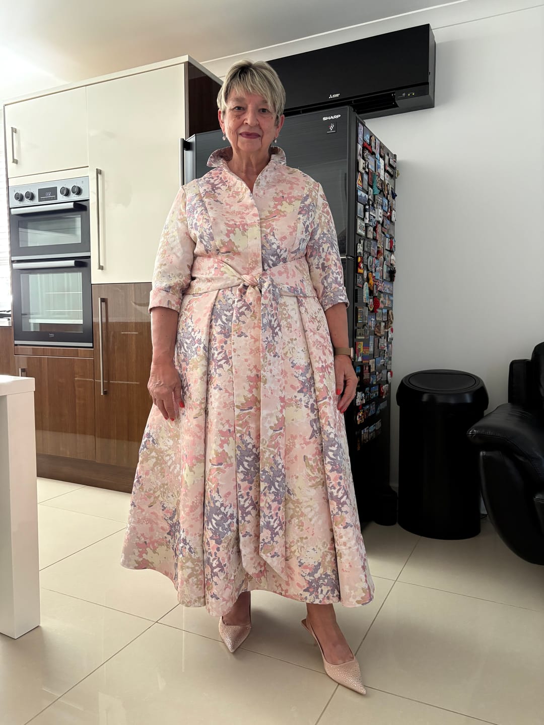 Customer photo review of 'Suzannah' in Pink Artist print