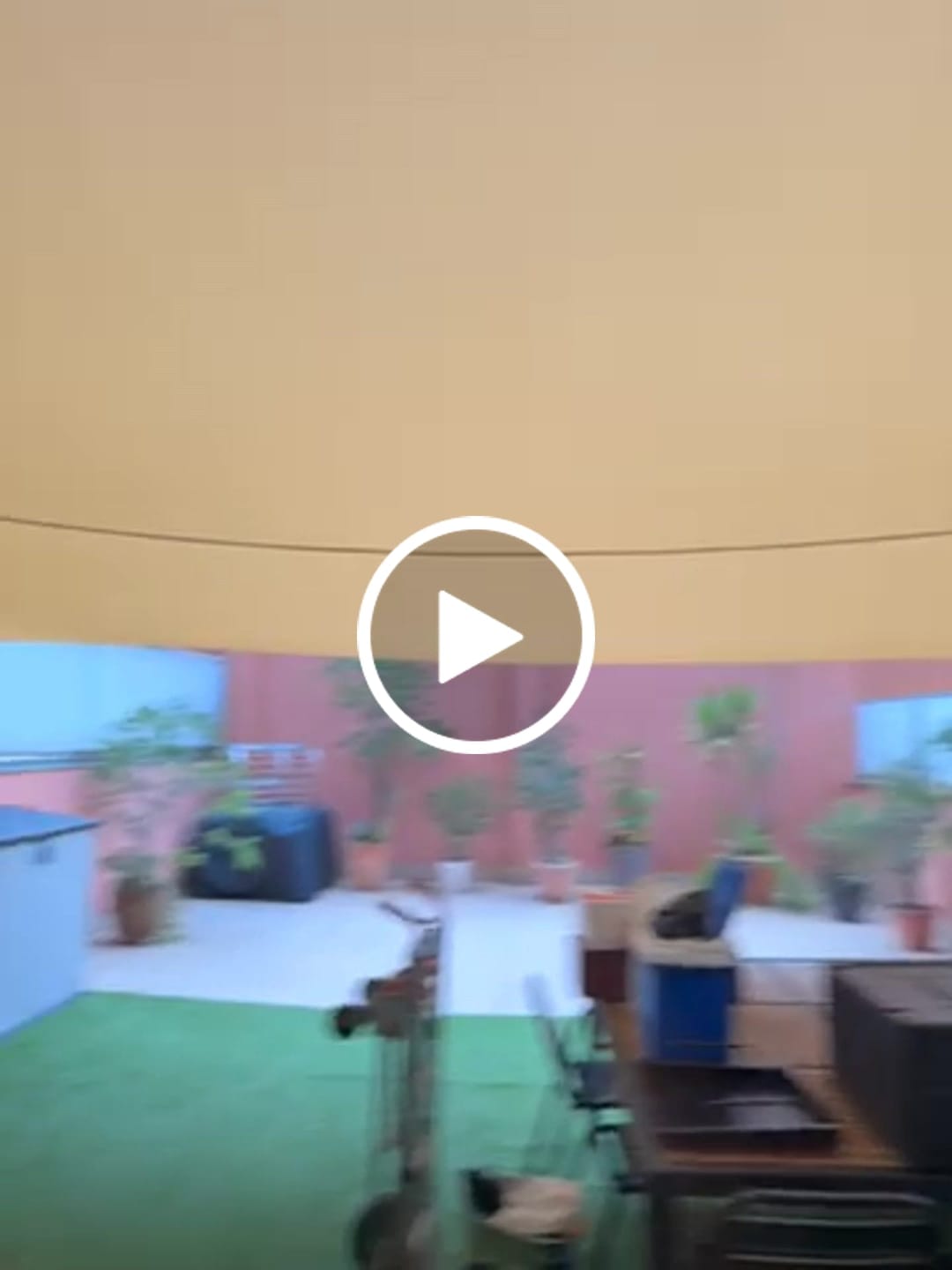 Customer video review of Red de camuflaje reforzada beige