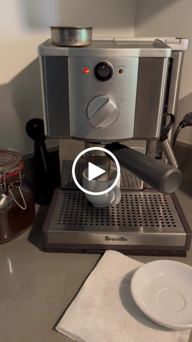 Customer video review of BARISTA