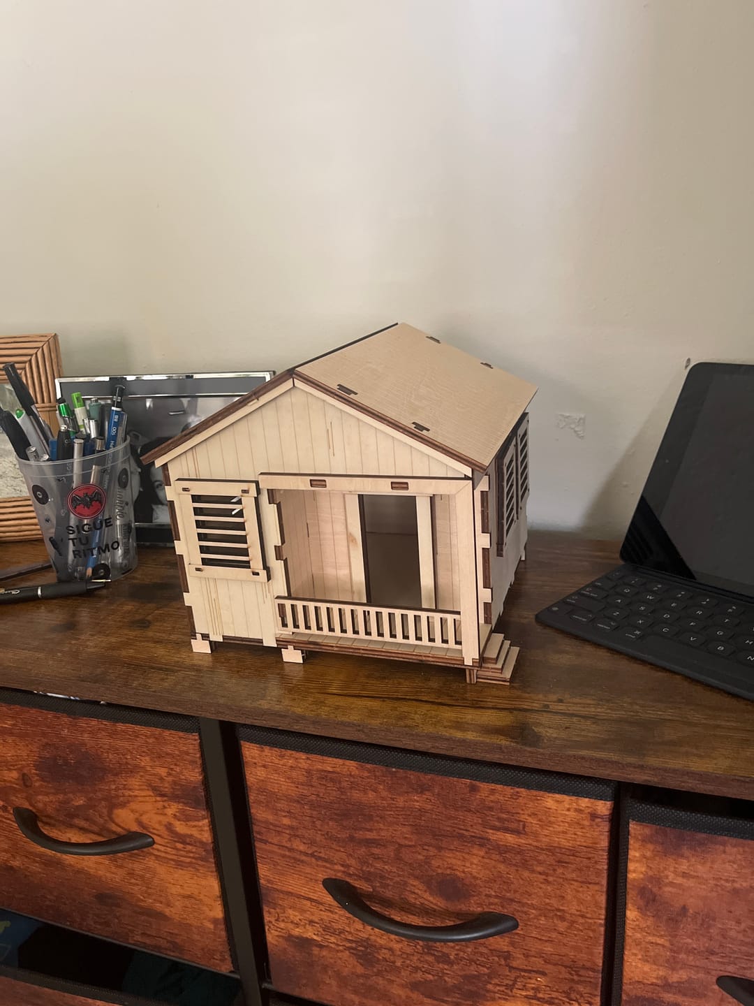Customer photo review of La Casita de Campo - Modelo Primavera | Manualidad