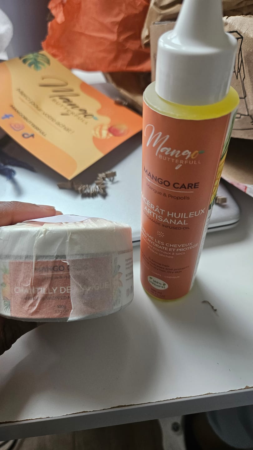 Customer photo review of Chantilly de Mangue - MANGO AFRIKA