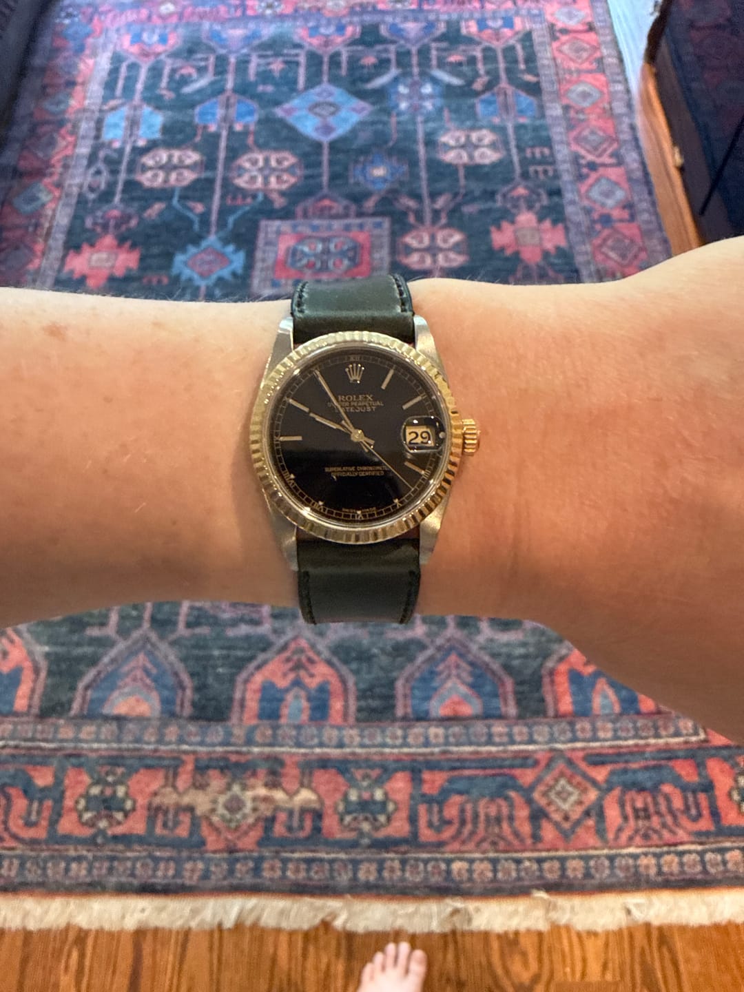 Customer photo review of Nightcall Shell Cordovan