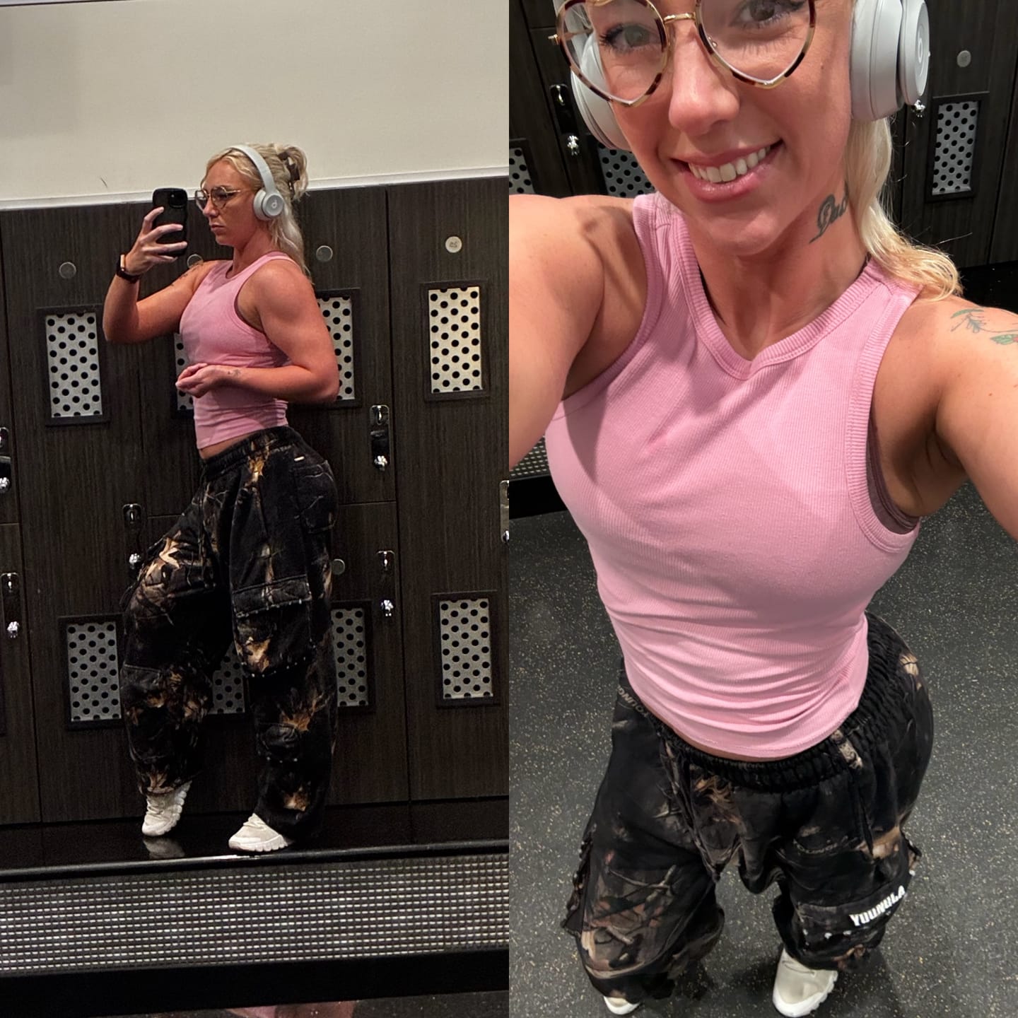 Customer photo review of 2033 - Heritage Camo Cargo Sweats