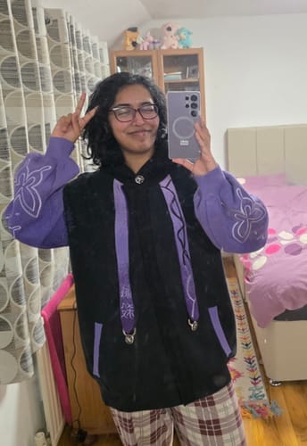 Customer photo review of Venom Butterfly Zipper Hoodie Preorder