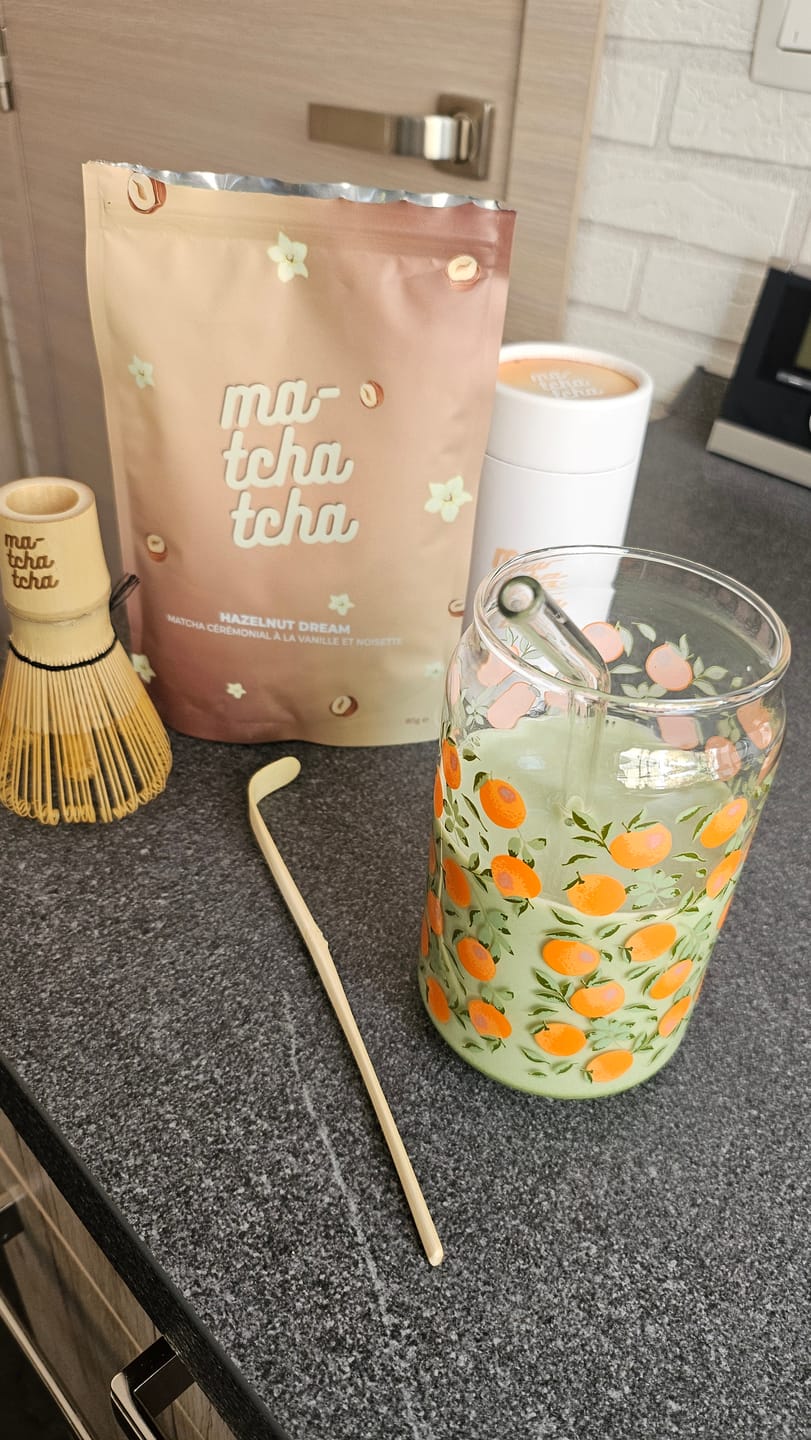 Customer photo review of Pack découverte - Matcha Hazelnut Dream 🍦🌰