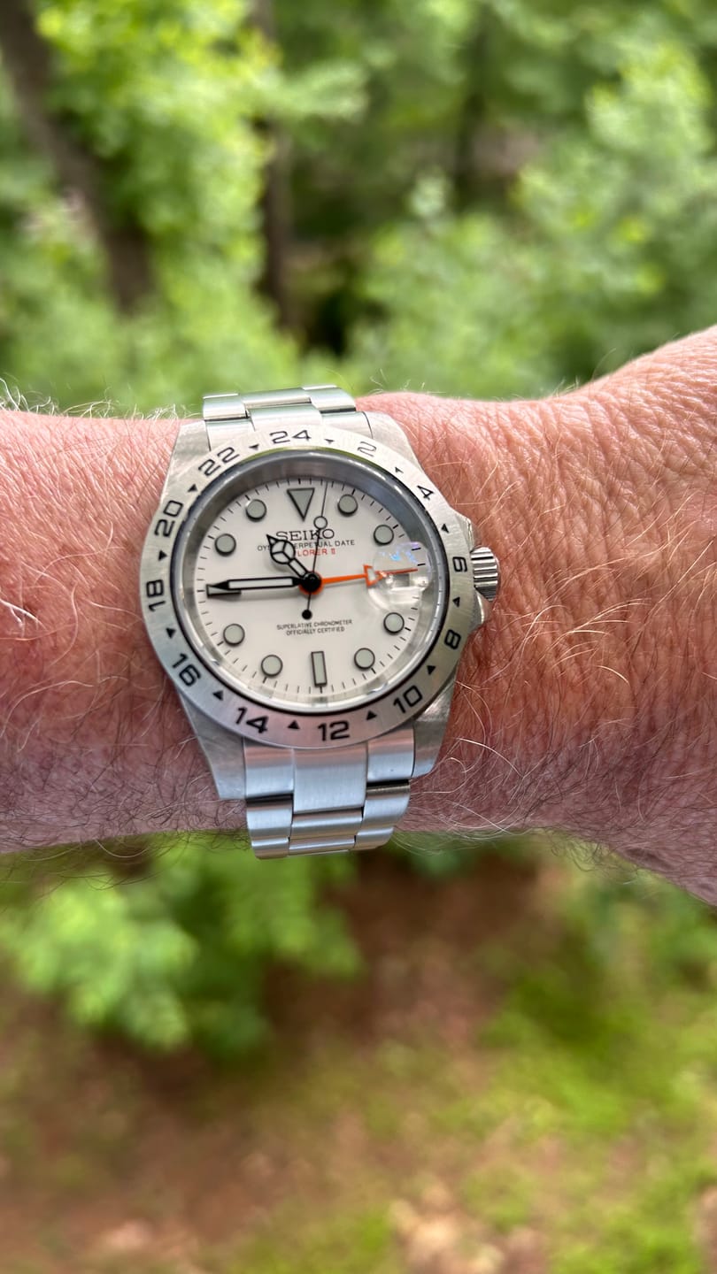 Customer photo review of GMTeiko Explorer II VINTAGE