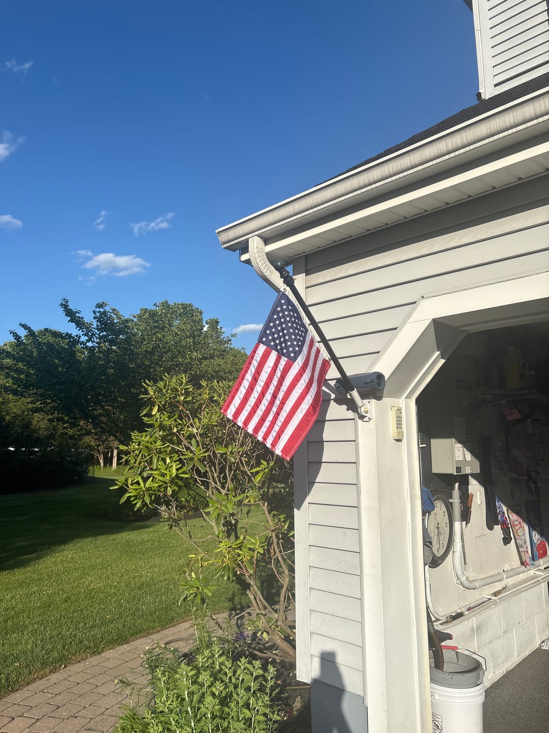 Customer photo review of 16" x 24" American Flag