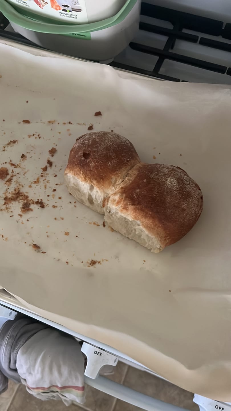 Customer photo review of Stone Oven Bürli Bread