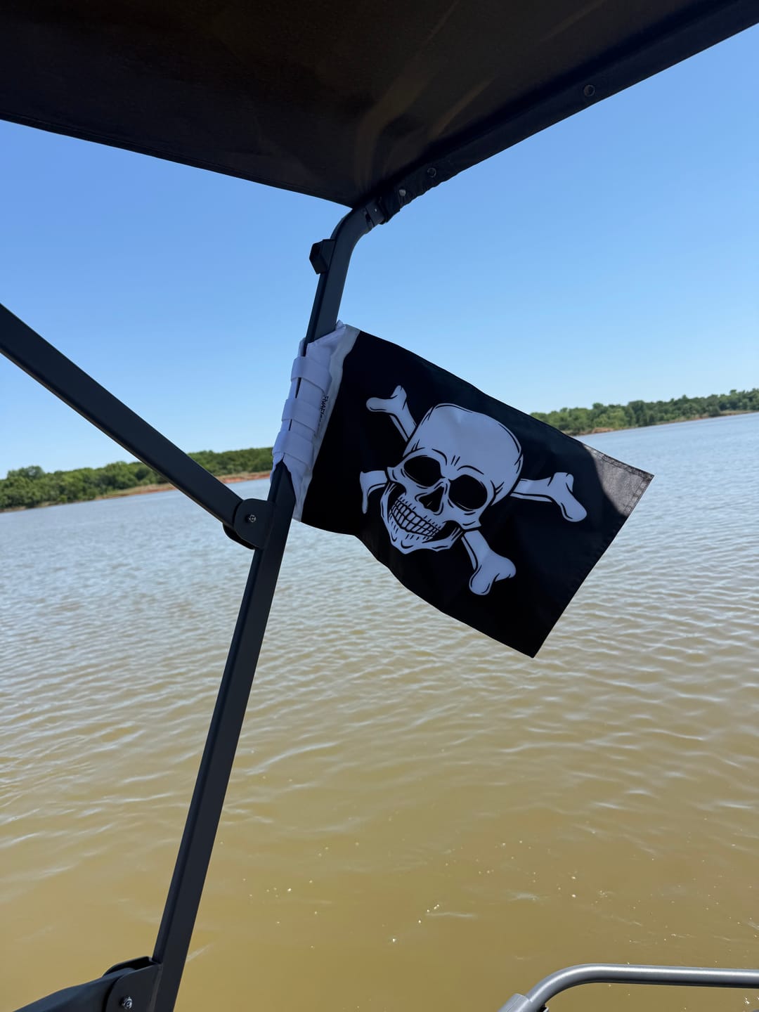 Customer photo of the Jolly Roger Flag (Pirate Flag)