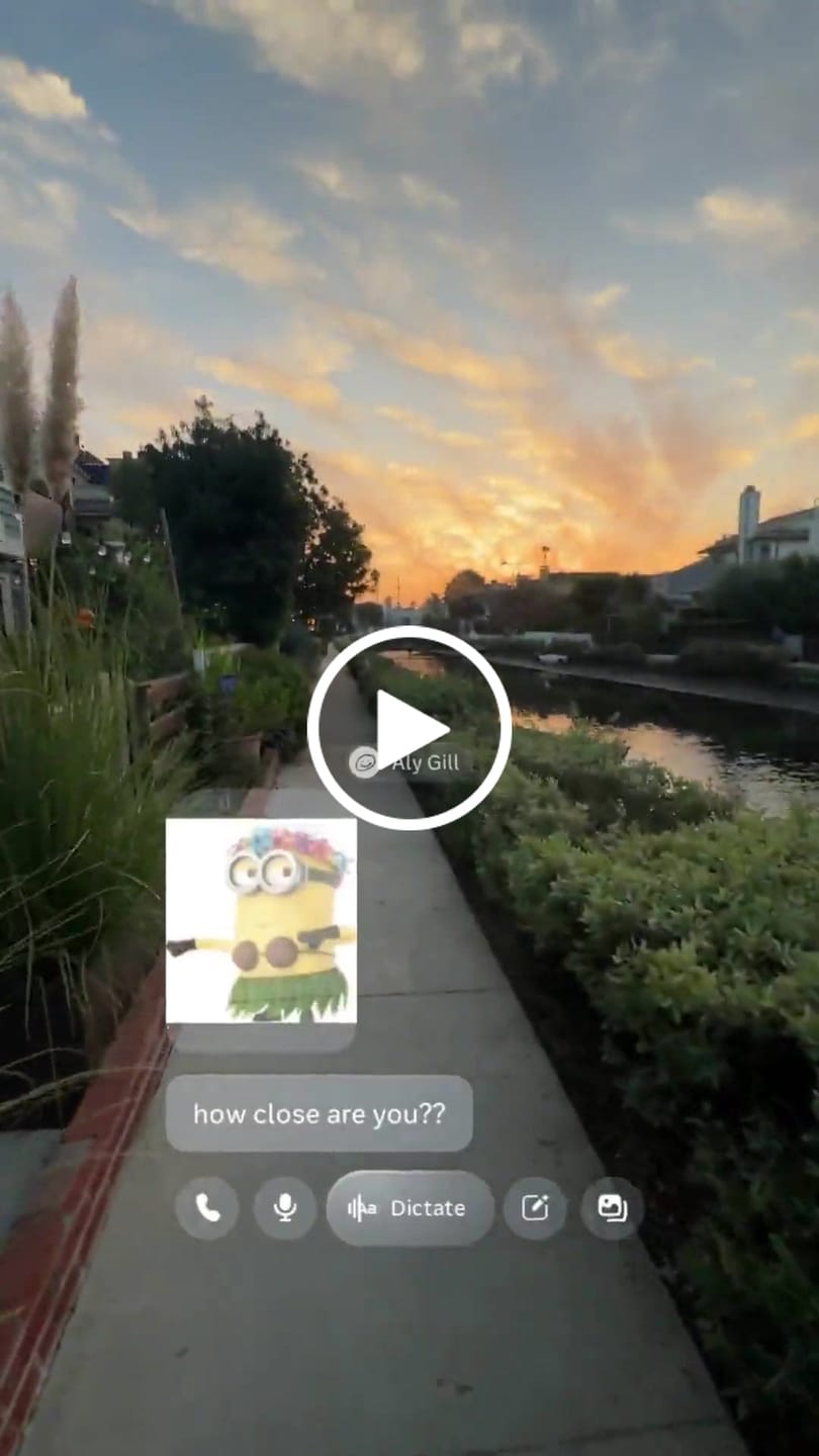 Customer video review of AI Smart Glasses - Camera 8 MP, Real-Time Translation, Navigation