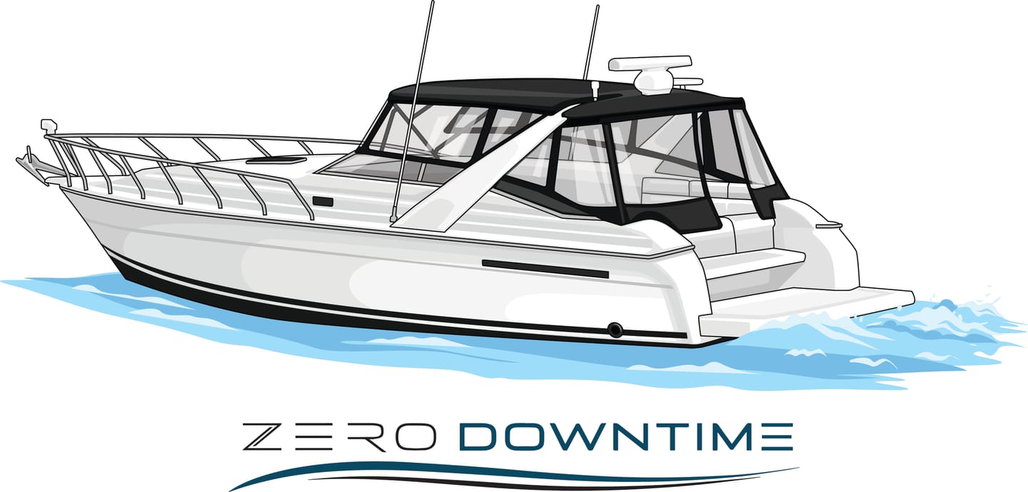 Customer photo review of Custom Digital Boat Artwork