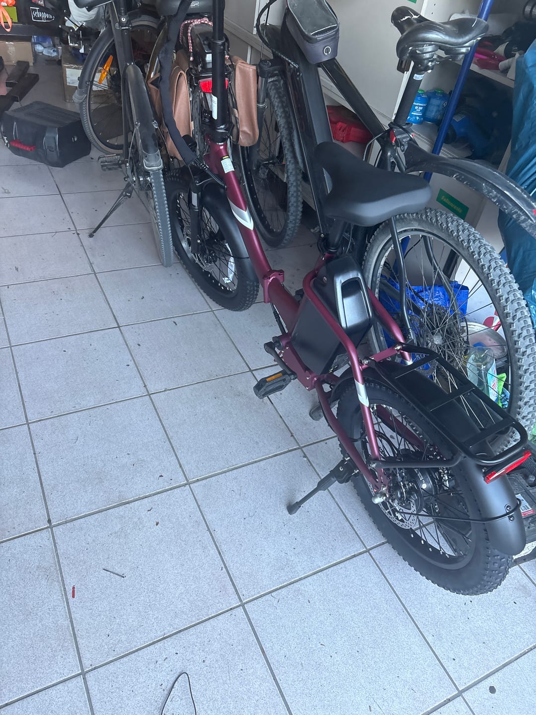 Customer photo review of Touroll S3/S3 Pro Folding Fat Tire Electric Bike