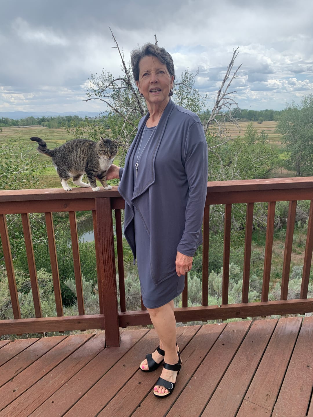 Customer photo review of Brigitte Brianna Voyage Cardigan