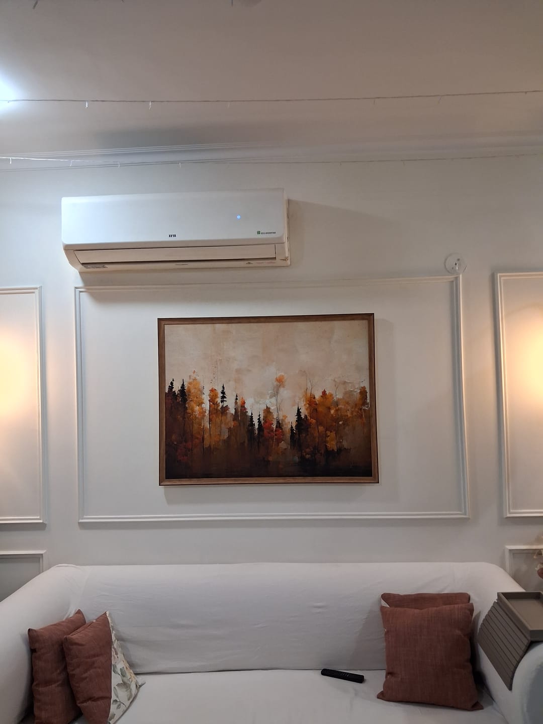 Customer photo review of A Forest In Autumn Landscape Painting
