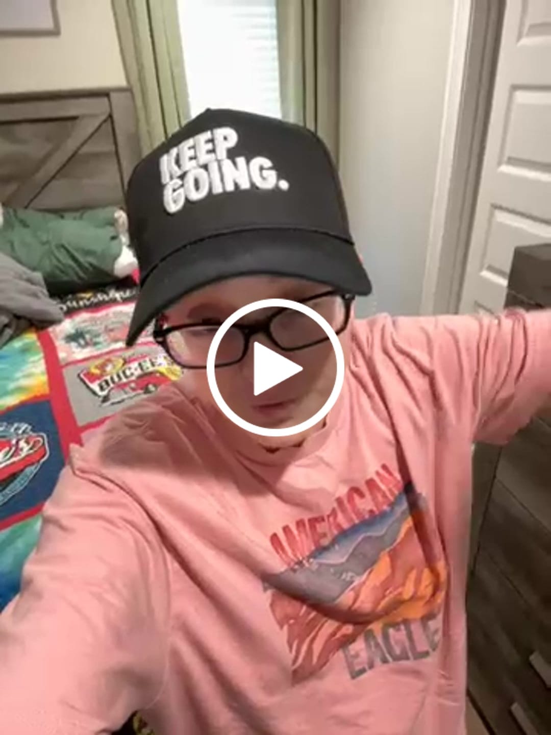 Customer video review of KEEP GOING BLACK