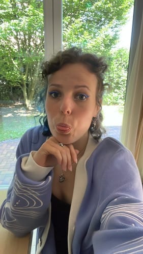 Customer photo review of Moon Spirit Cardigan Preorder
