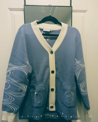 Customer photo review of Moon Spirit Cardigan Preorder