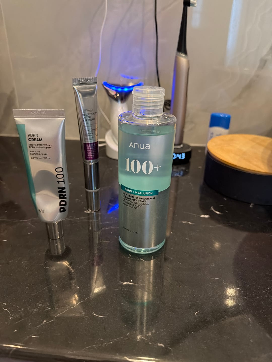 Customer photo review of Intensīvi mitrinošs PDRN toniks Anua PDRN 100 Hyaluronic Acid Booster Toner