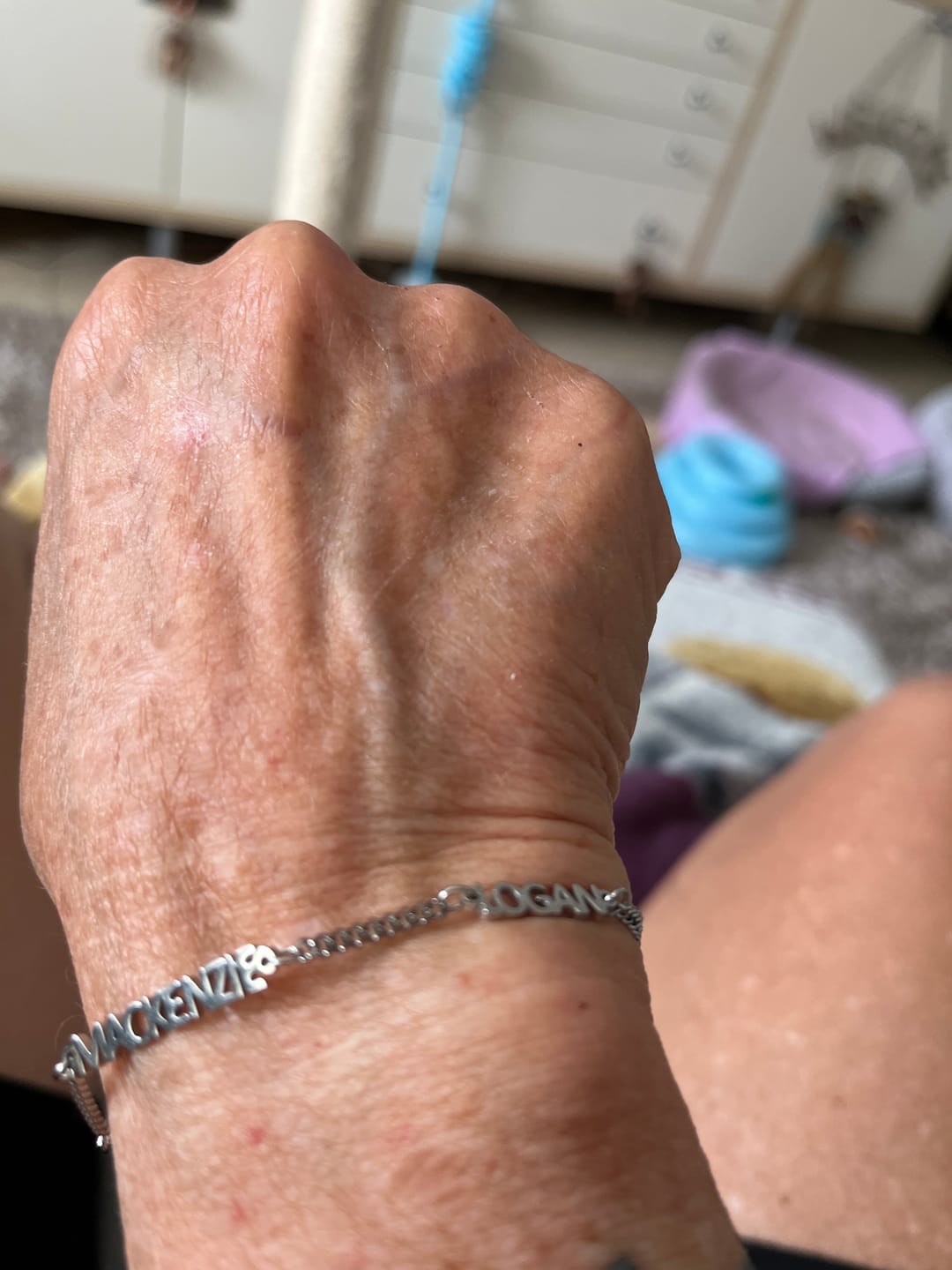 Customer photo review of Gepersonaliseerde armband met naam