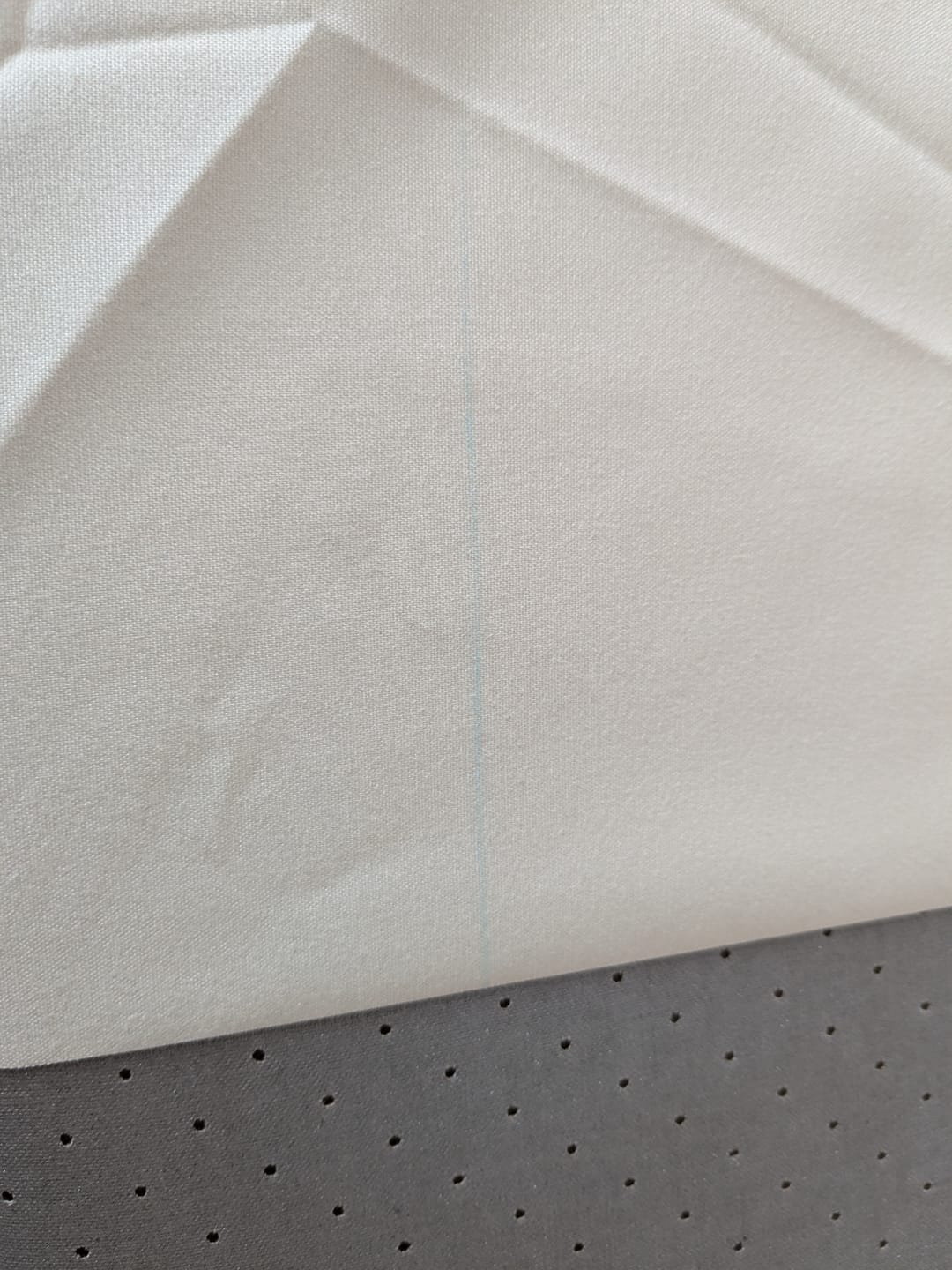 Customer photo review of Blackout Curtain Lining Fabric