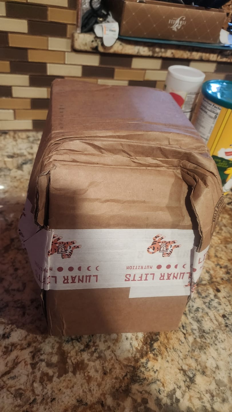 Customer photo review of Matcha Latte Whey Protein