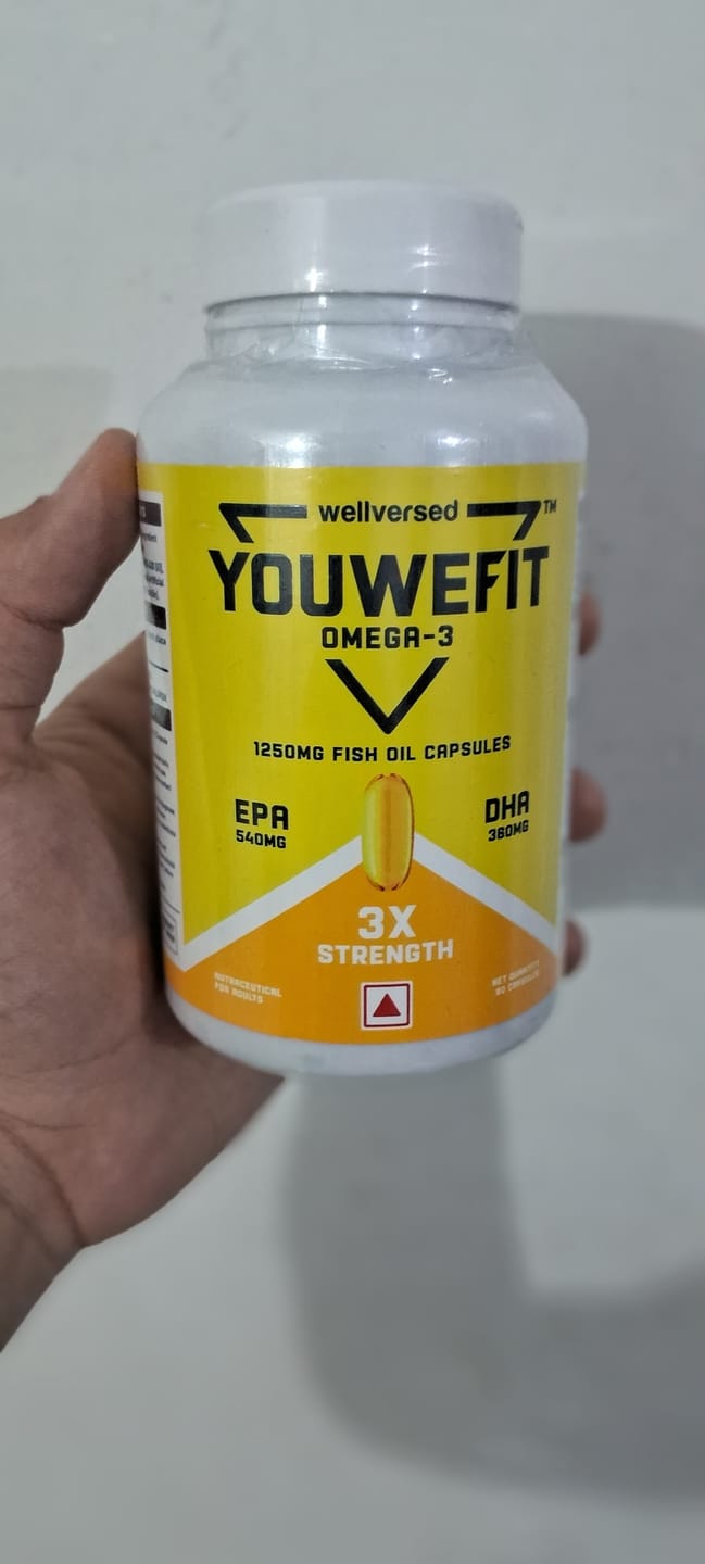 Customer photo review of YouWeFit Omega-3 Fish Oil (90 Capsules), 1250mg