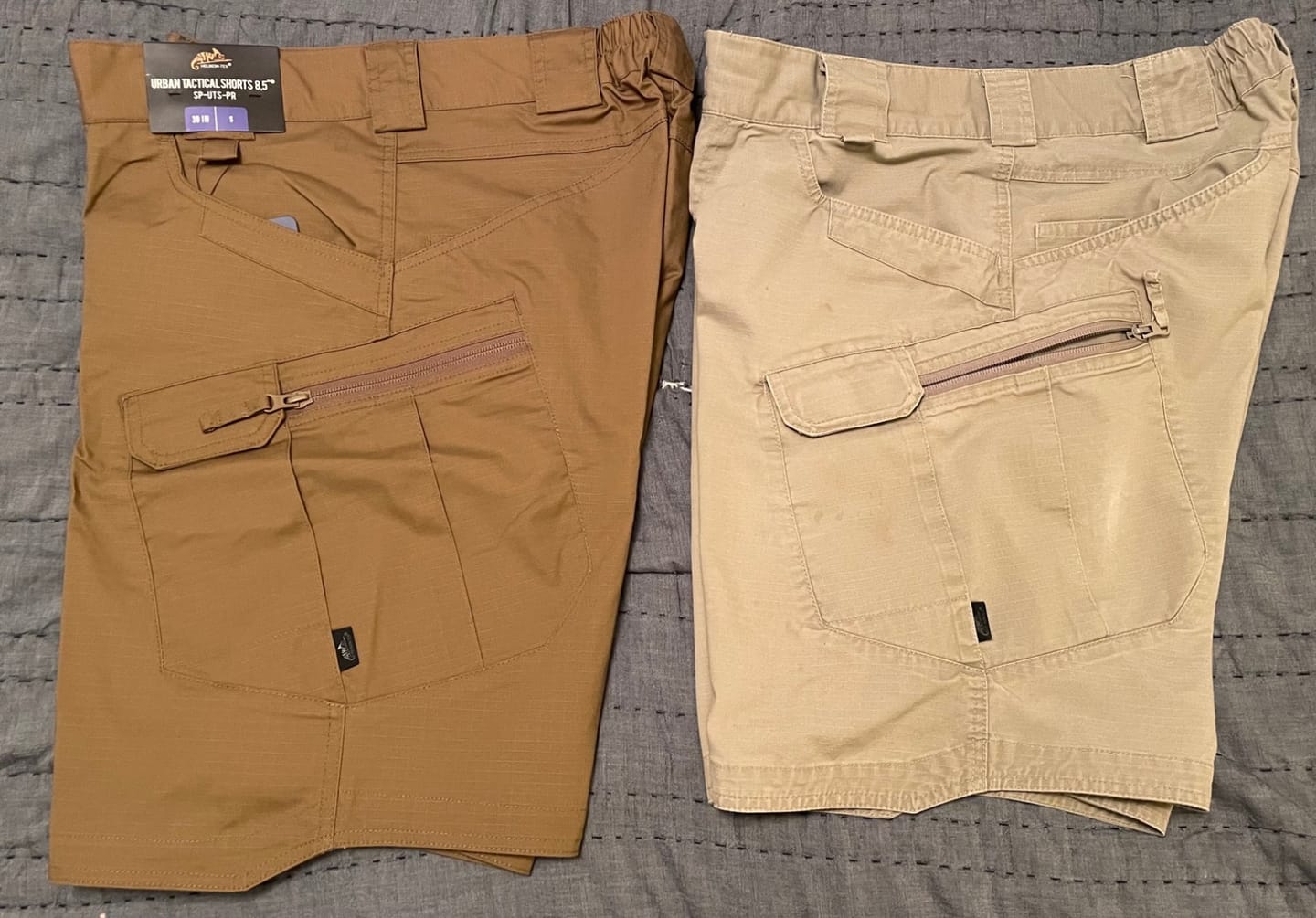 Customer photo review of Outdoor Cargo Shorts - Elastic Design - 6 Pockets
