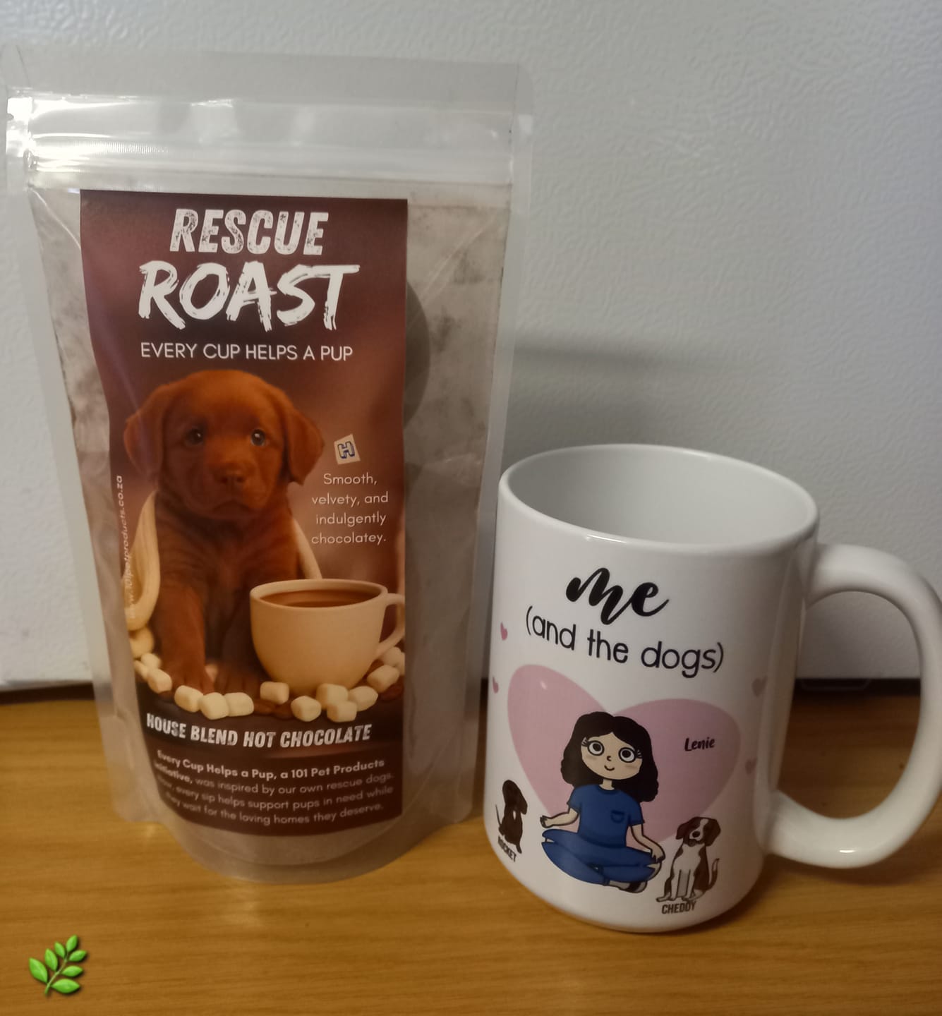 Customer photo review of Personalised Mug - Me and the Dog(s)