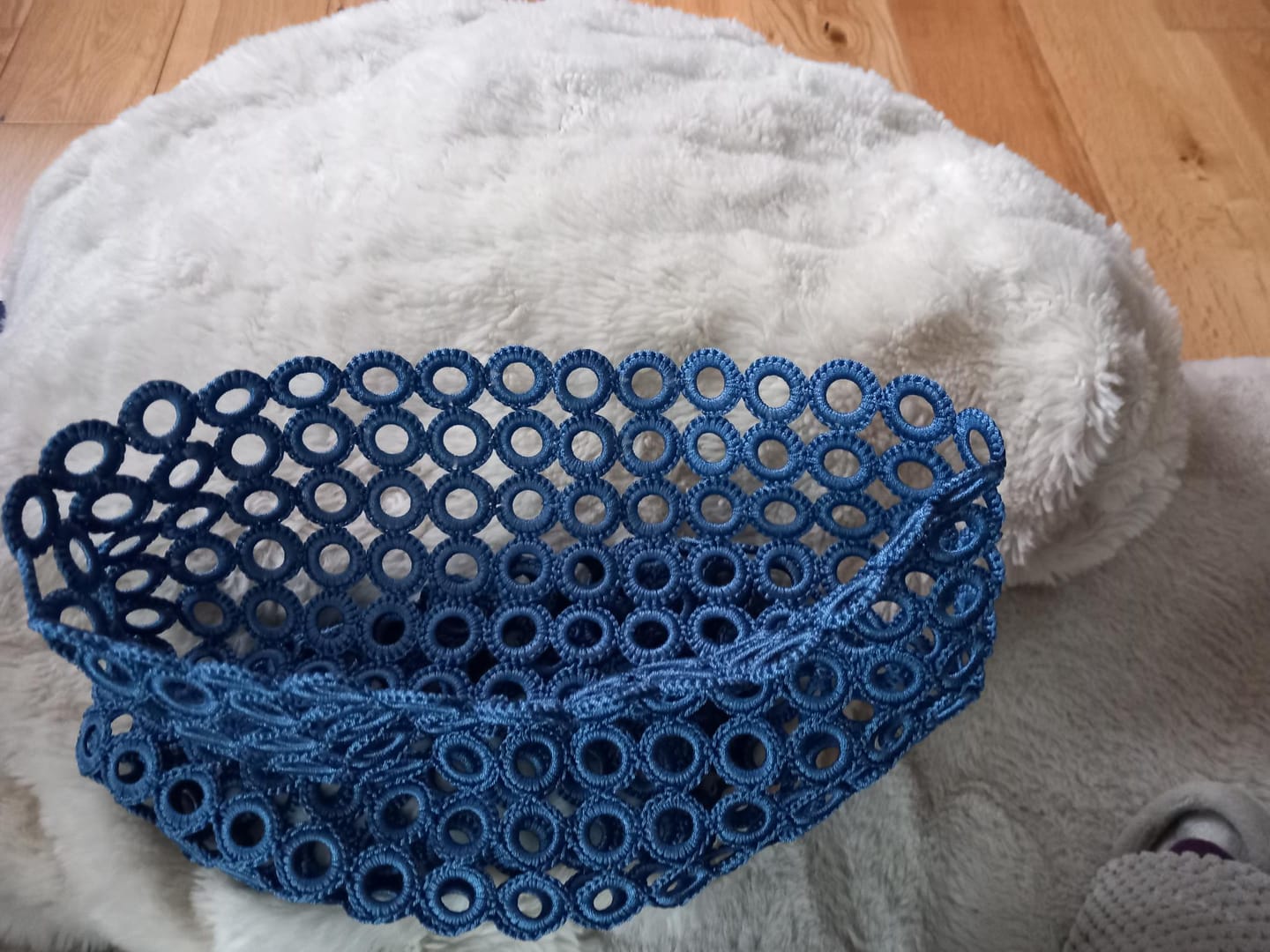 Customer photo review of Garden Bee Crochet Bag Kit