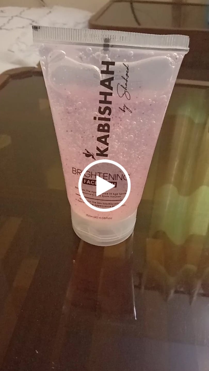 Customer video review of Brightening Facewash 150ml