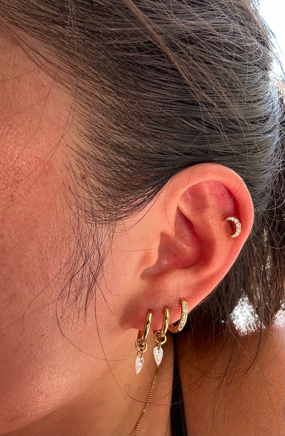 Customer photo review of Sparkle Drop Charm