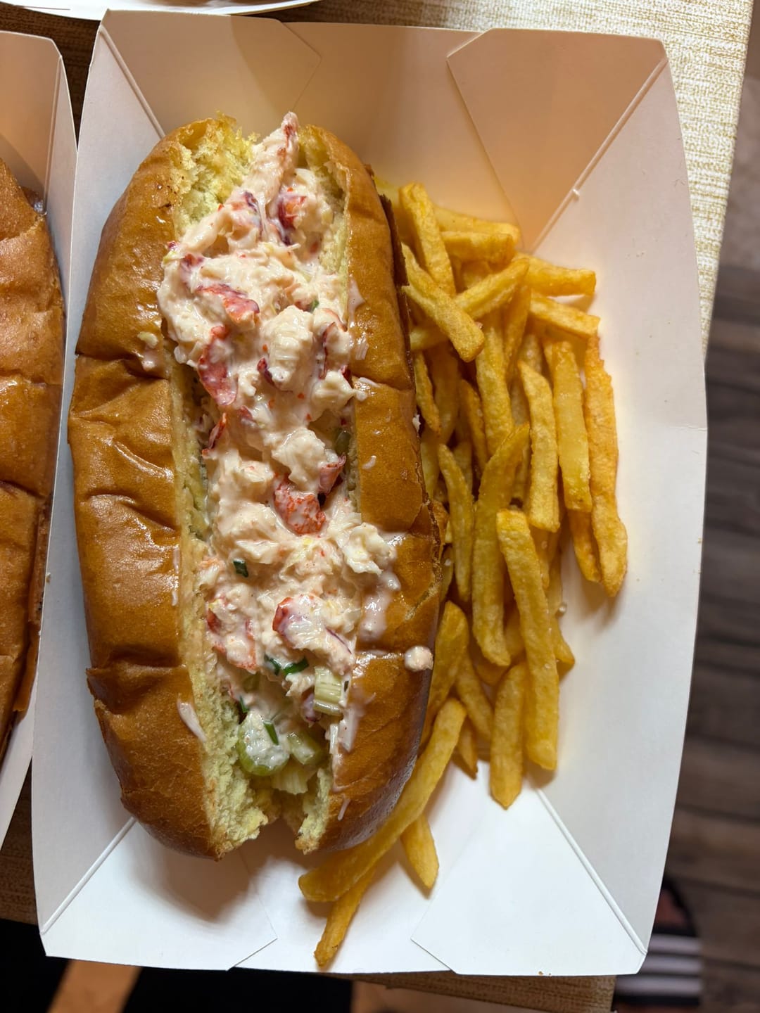 Customer photo review of New England Hot Dog Bun e Lobster Roll • 400gr