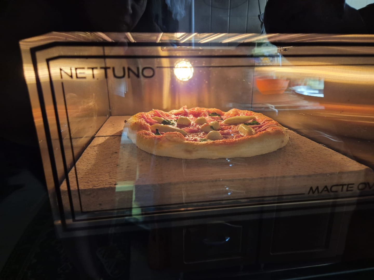 Customer photo review of Macte Ovens Nettuno | Forno elettrico per pizza e pane