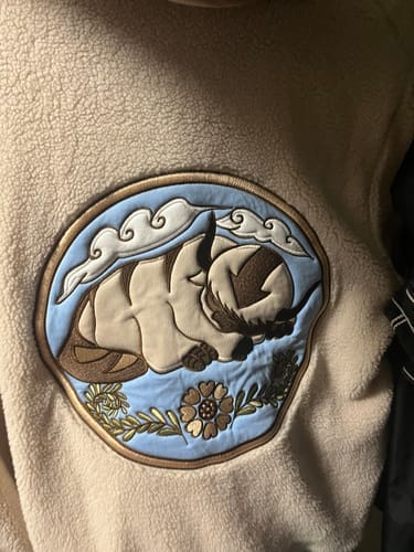 Customer photo review of The Bison Zipper Hoodie Preorder