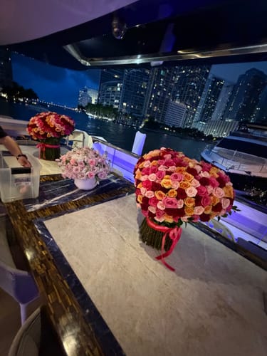 Customer photo review of Heart Bouquet - Cherry