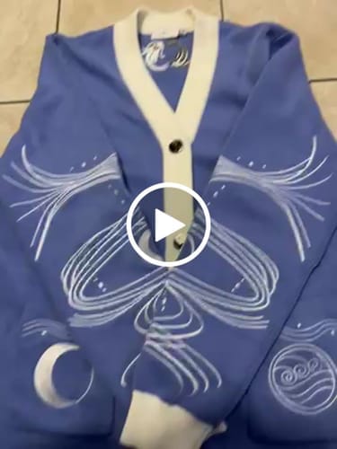 Customer photo review of Moon Spirit Cardigan Preorder