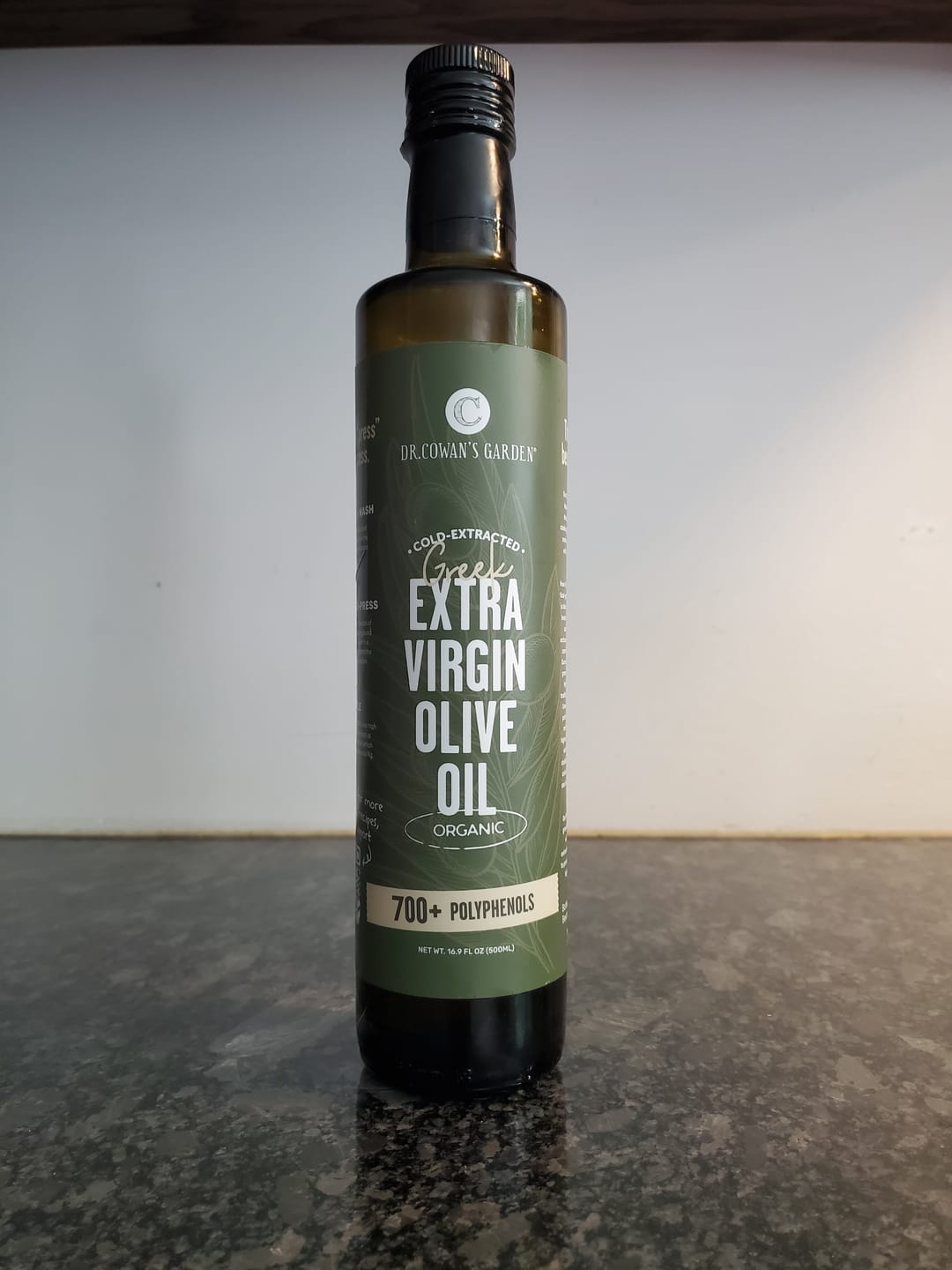 Customer photo review of 700+ Polyphenol Organic Extra Virgin Olive Oil