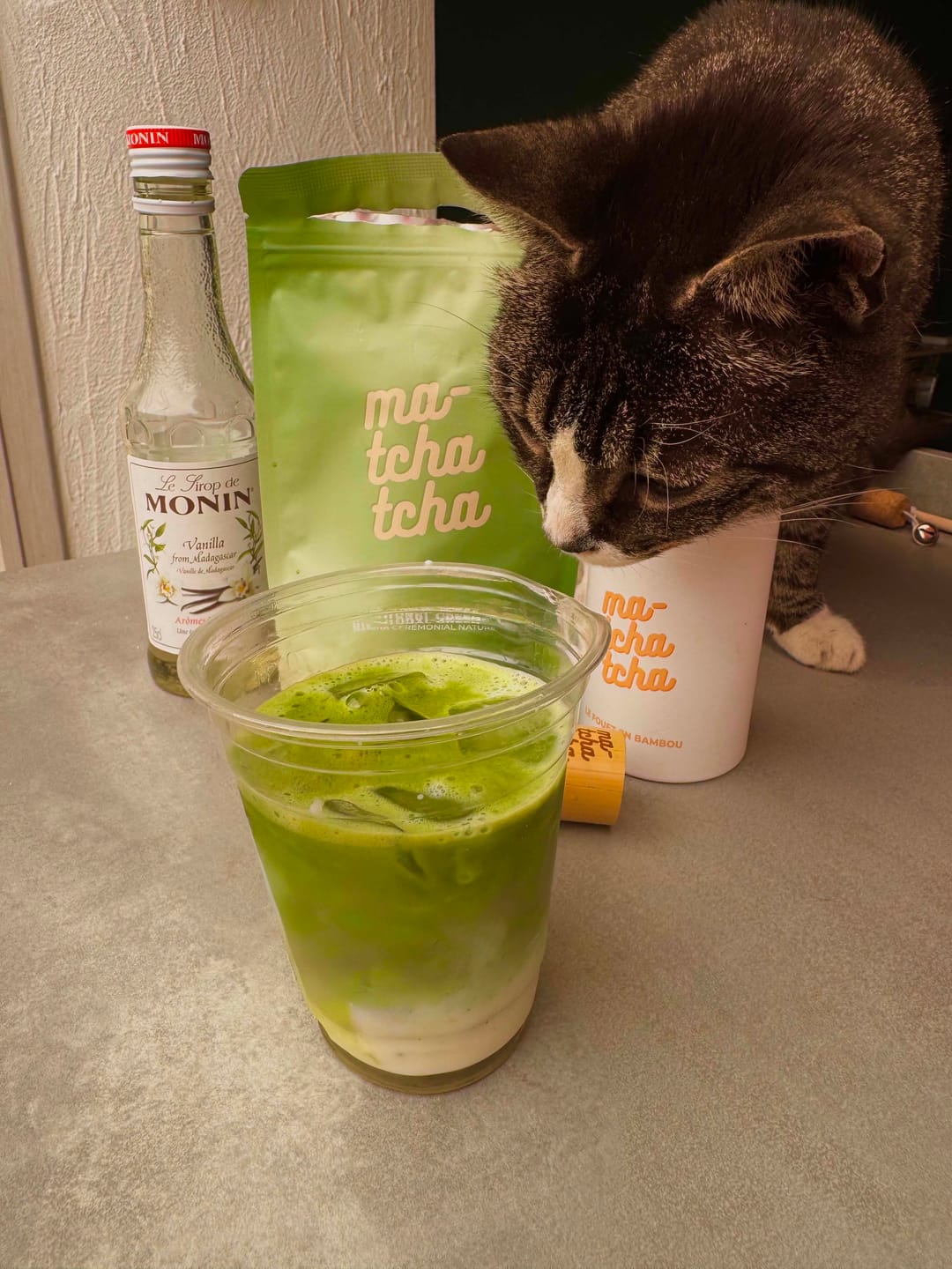 Customer photo review of Pack découverte - Matcha Natural Green 🌱